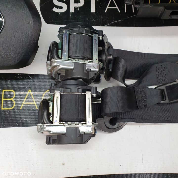 RENAULT MEGANE 4 IV DESKA ROZDZIELCZA KONSOLA HEAD UP KOKPIT PULPIT PODUSZKI AIRBAG AIR BAG PASY KIT SET - 8
