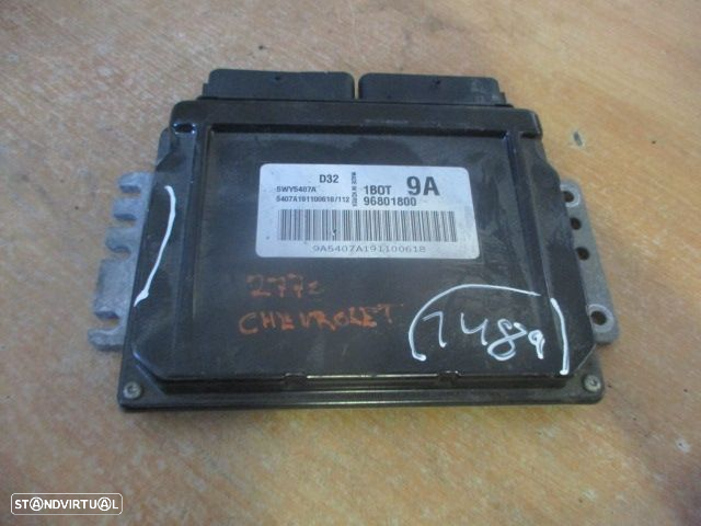 Centralina 96801800 CHEVROLET MATIZ 2009 0.8I 52CV 5P BRANCO SIEMENS CHEVROLET MATIZ 800 2008 0.8I 52CV 5P BRANCO - 4