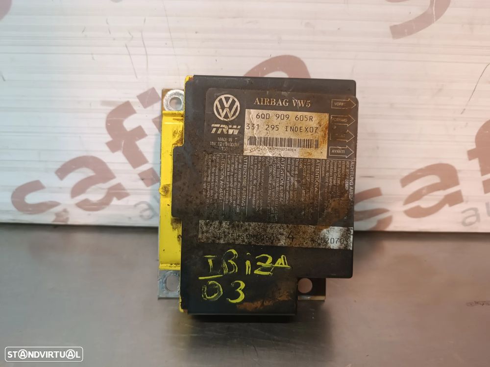CENTRALINA DO AIRBAG SEAT IBIZA III 6L 6Q0909605R - 1