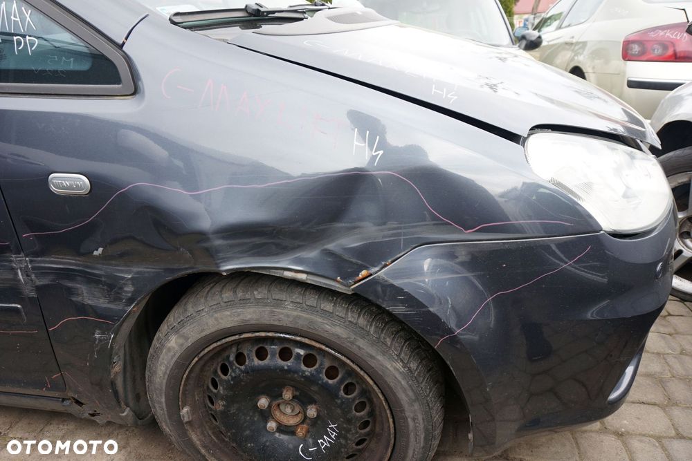 MASKA ZDERZAK BŁOTNIKI LAMPY C-MAX I MK1 LIFT H4  FORD 2006-2010 SZARY PRZÓD KOMPLETNY - 19