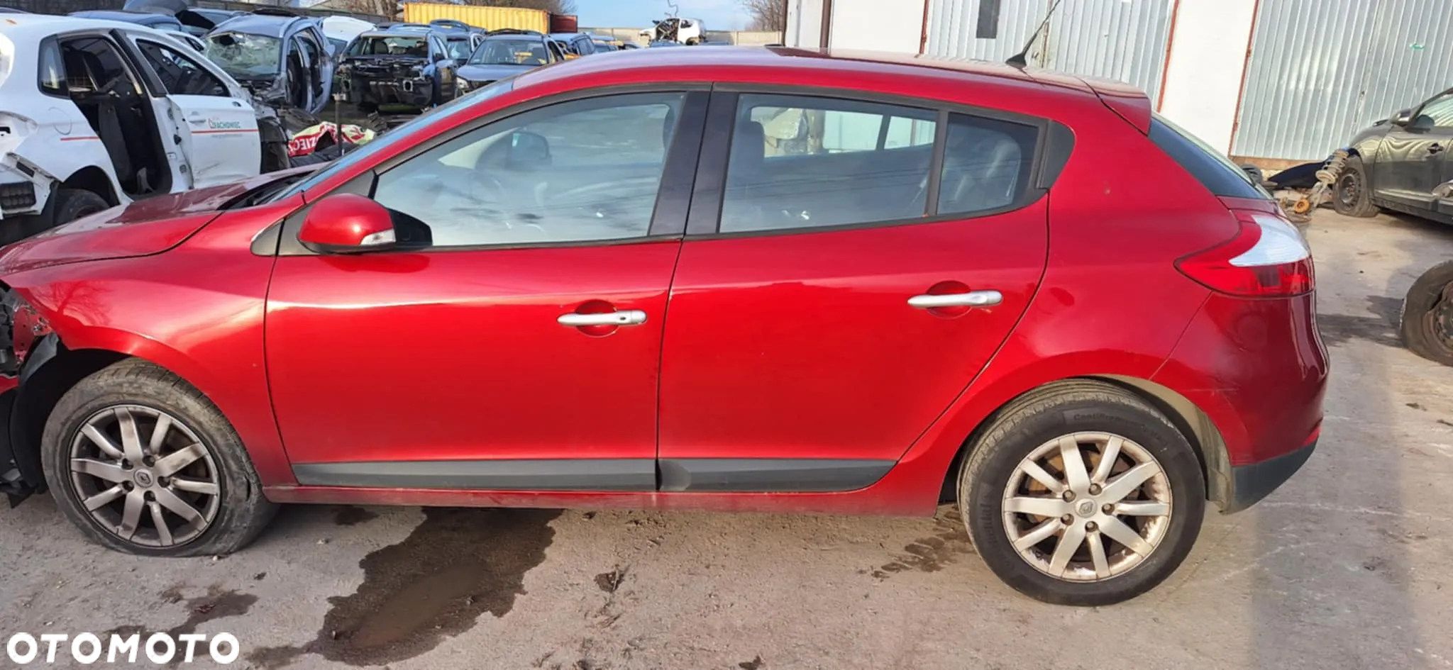 Renault MEGANE III TENNJ HB słupek próg prawy lewy - 2