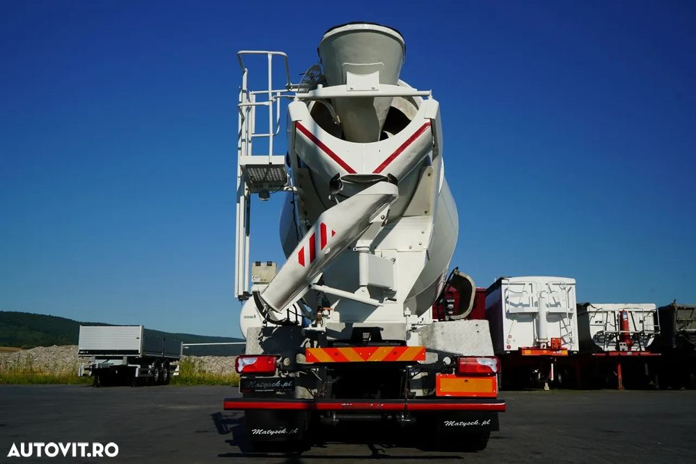 Mercedes-Benz AROCS 3240 / GRUSZKA 9 M3 / 8x4 / BETONOMIESZARKA / SCHWING STETTER / AUTOMAT / OPONY 100% / EURO 6 - 7