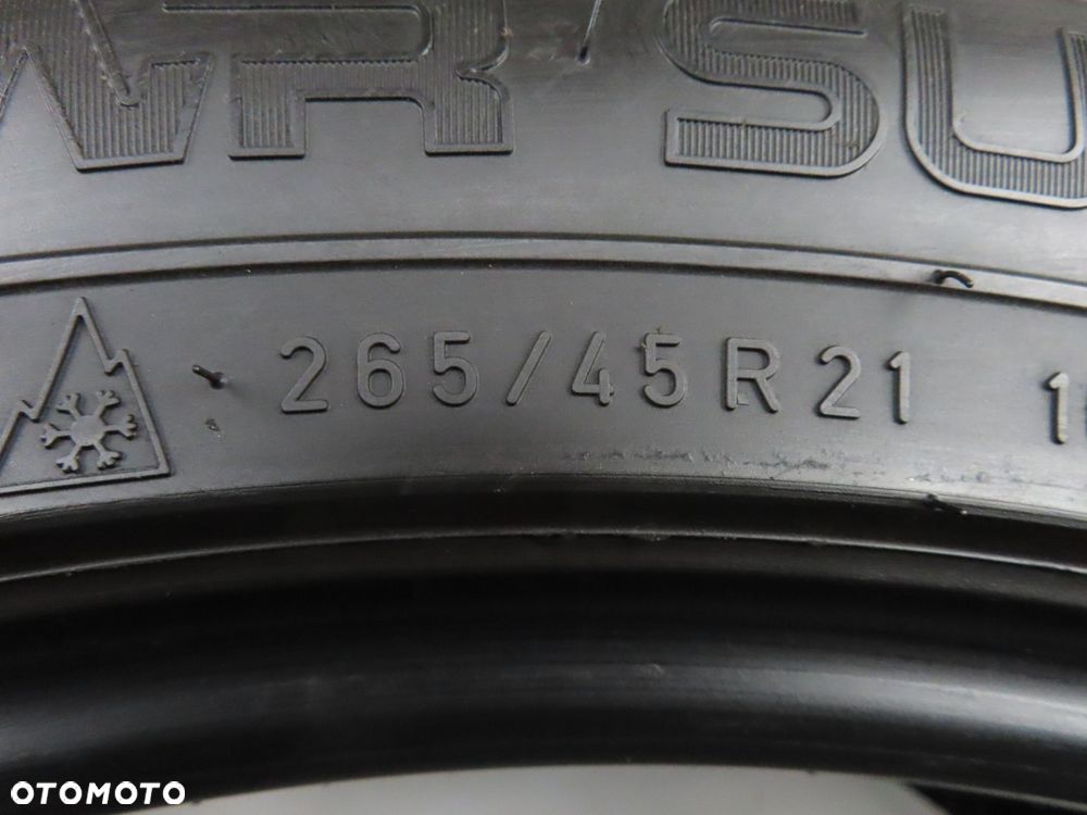 2x 265/45R21 OPONY ZIMOWE UŻYWANE Nokian WR SUV 3 108V XL - 4