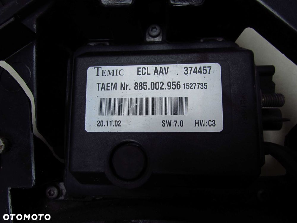 MERCEDES W163 WENTYLATOR WIATRAK CHLODNICY MODUL A1635000293 885003237 - 6