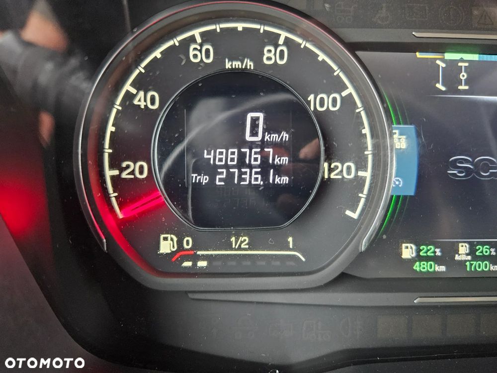 Scania R 500*Zawieszenie 2 poduszki przód 2 poduszki tył*Klimatyzacja Postojowa*Retarder* - 21