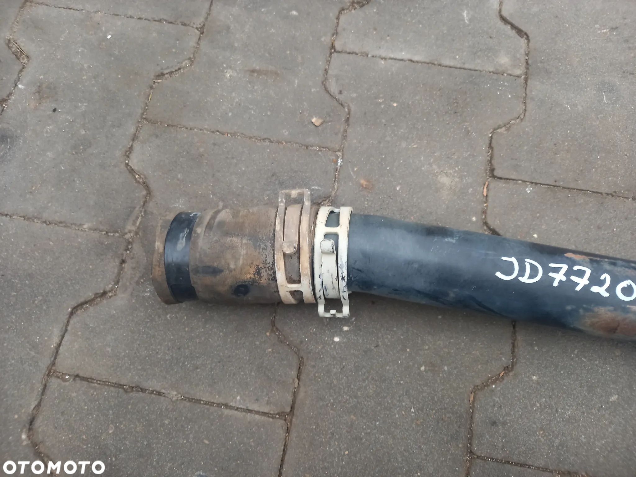 Przewody intercoolera IC chłodnicy wody John Deere 7720 - 8