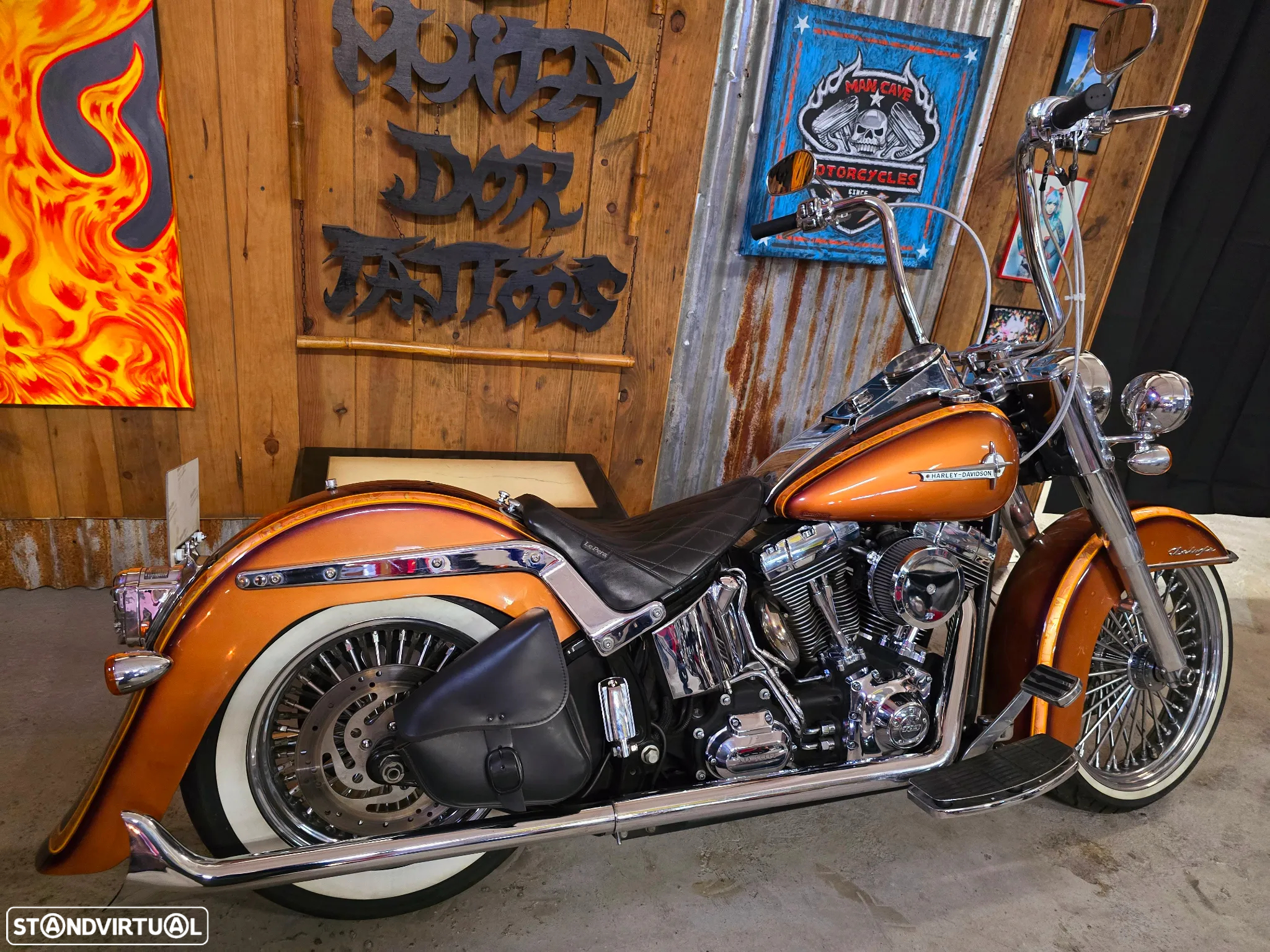 Harley-Davidson FLSTNI Heritage Deluxe Chicano Style - 10