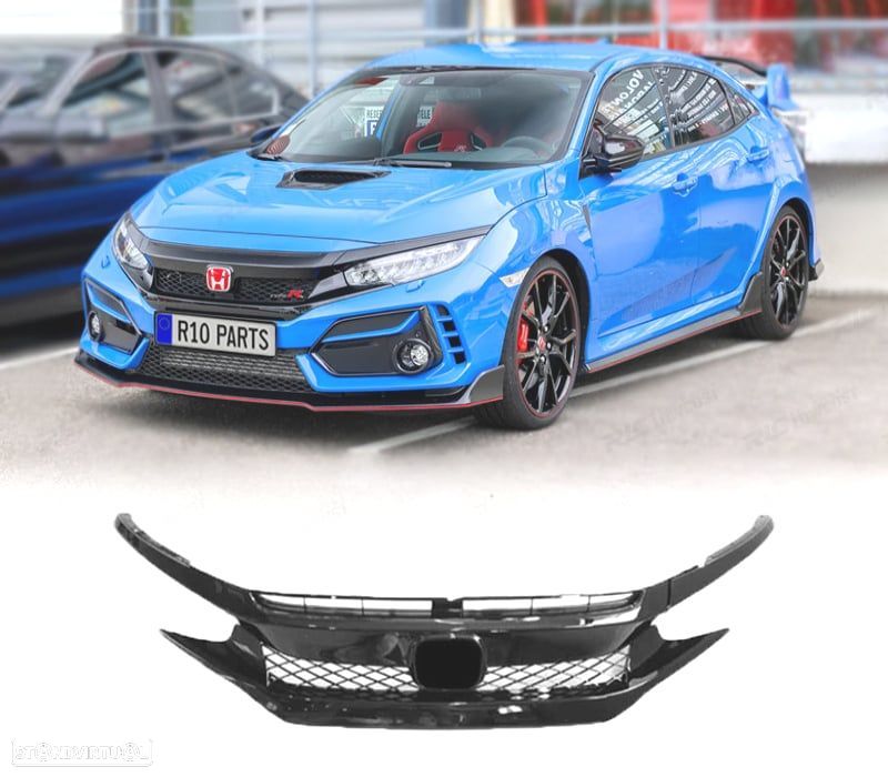 GRELHA HONDA CIVIC TYPE R 16-20 PRETO - 1