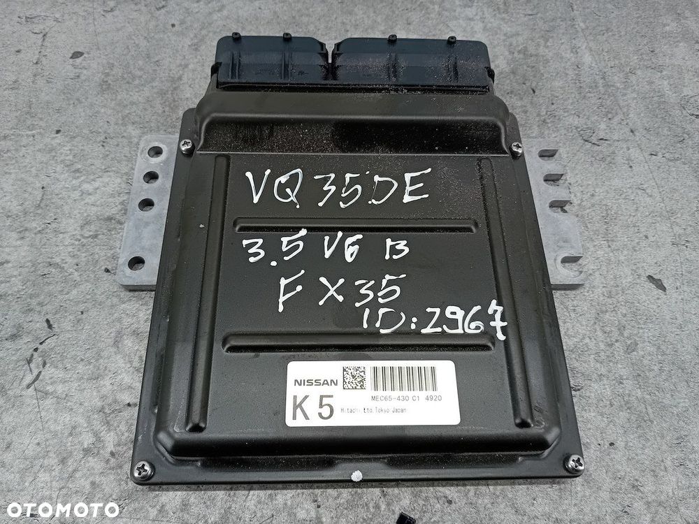 KOMPUTER, STEROWNIK INFINITI FX35 MEC65-430 3.5 V6 - 1