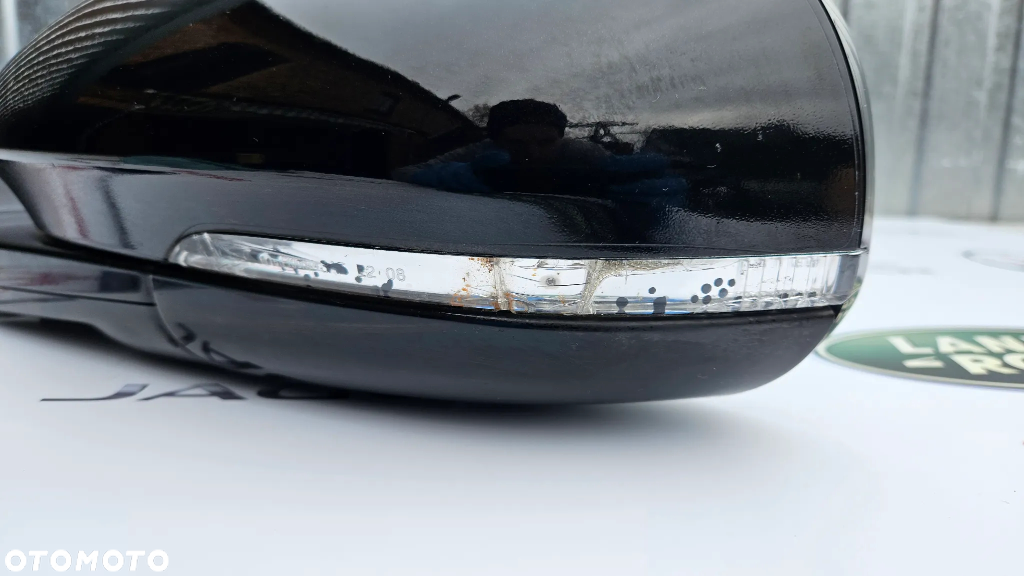 Jaguar XJ 351 2010-2015 Kompletne lusterko lewe Kierowcy USA KOLOR PEC 18 kabli - 10