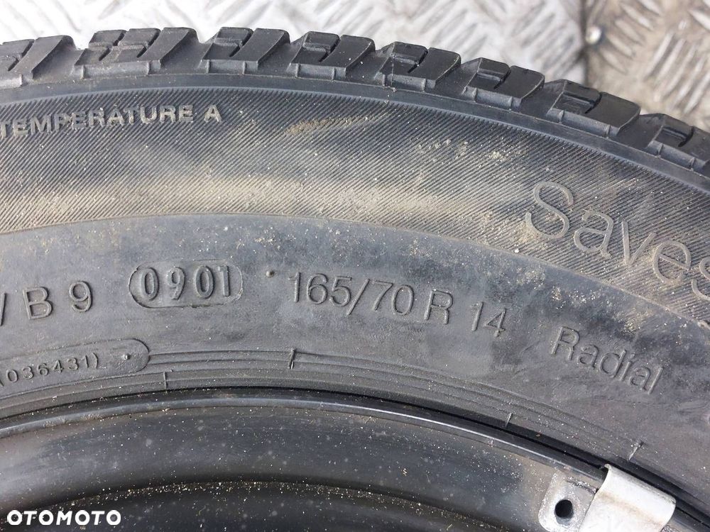 ORGANIZER WKŁAD BAGAŻNIKA + ZAPAS 5x100 5Jx14 165/70R14 SKODA 6Q0601027C - 6