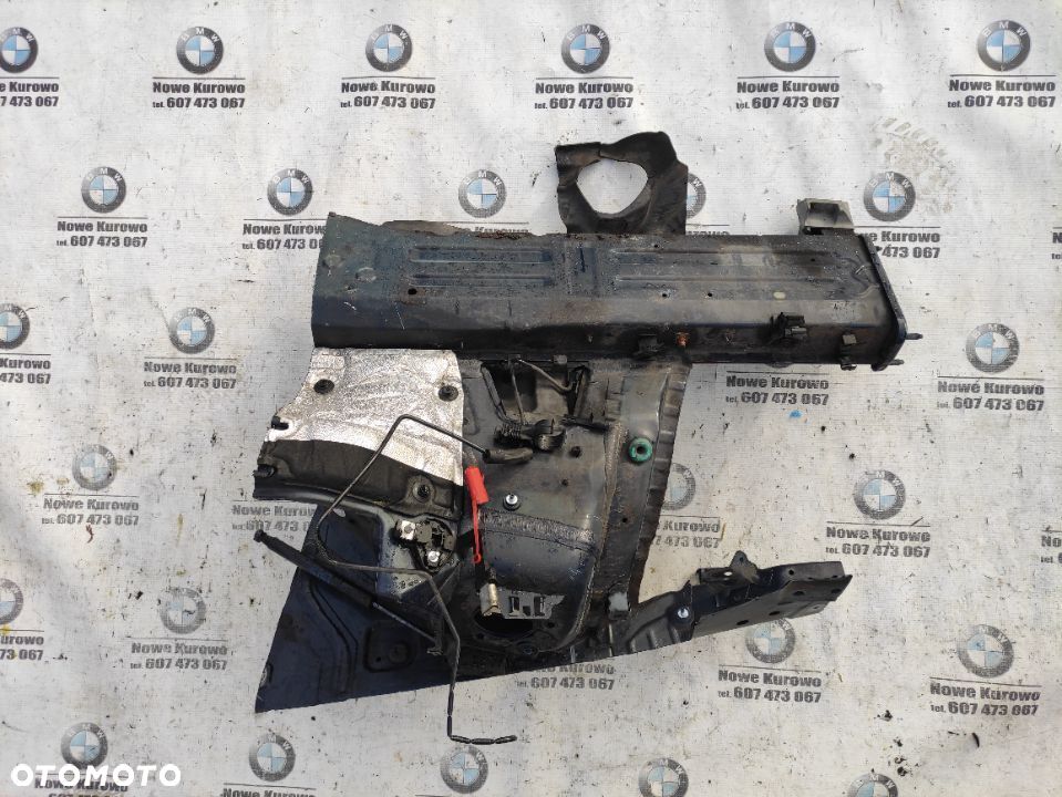 BMW E87 Podłużnica Prawa Fartuch Cała Daleko Cięta - 2