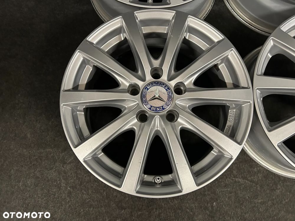 Alufelgi Mercedes A-Klasa W169, W176, B-Klasa W245, W246, Vito 16 cali 5x112 4szt. Łądne z czujnikami! - 5