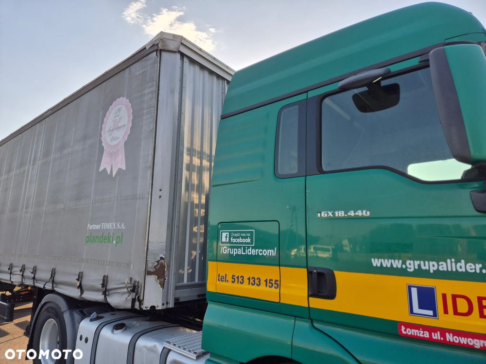 MAN TGX 18.440 E5 NAUKA JAZDY PRZYSTOSOWANY Z OPINIĄ RZECZOZNAWCY ZESTAW / EURO5 AUTOMAT HYDRAULIKA / NOWE OPONY / Bogate wyposażenie / export - 21