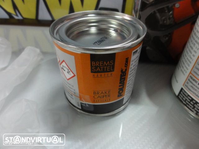 Tinta alta temperatura Foliatec de cor Cobre metálico brilhante (mercedes AMG carbon ceramic) para bombas / pinças travão, kit 3 c - 13