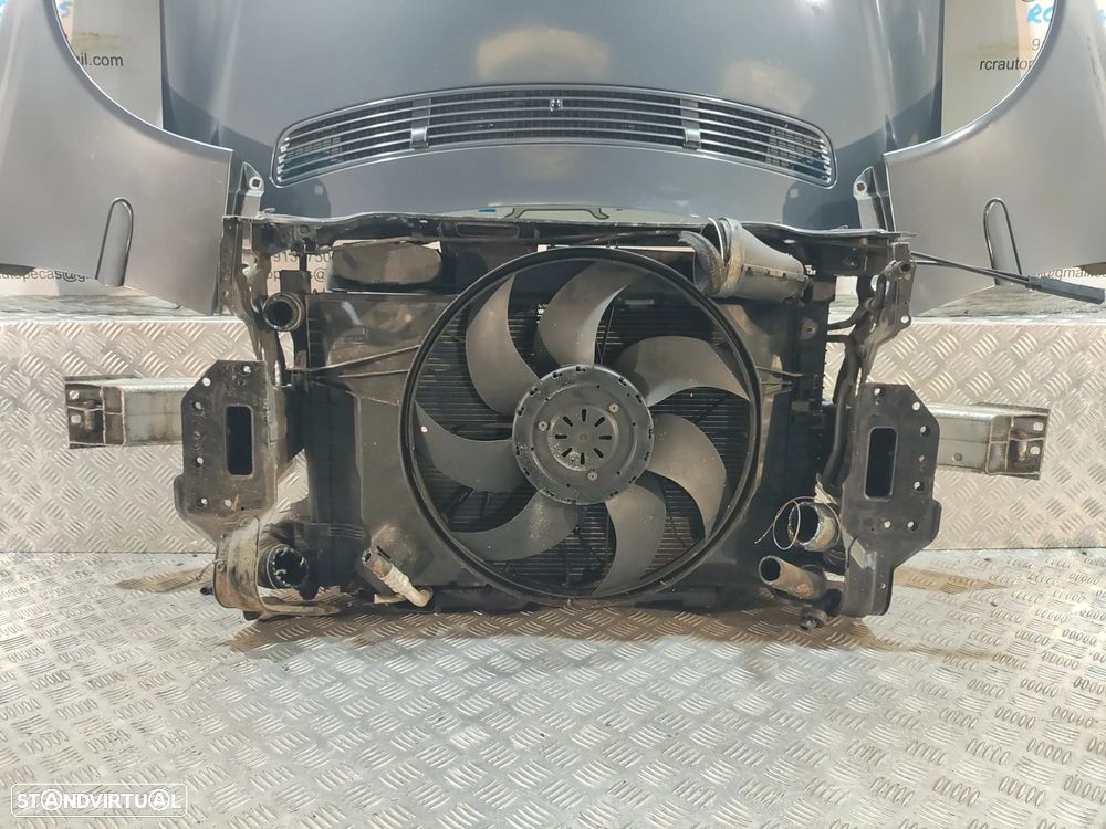 FRENTE COMPLETA MERCEDES BENZ CLASS C W203 SPORT COUPE CAPOT PARACHOQUES SENSORES GUARDA-LAMAS OTICAS RADIADOR VENTILADOR FRENTE FIBRA REFORÇO - 19