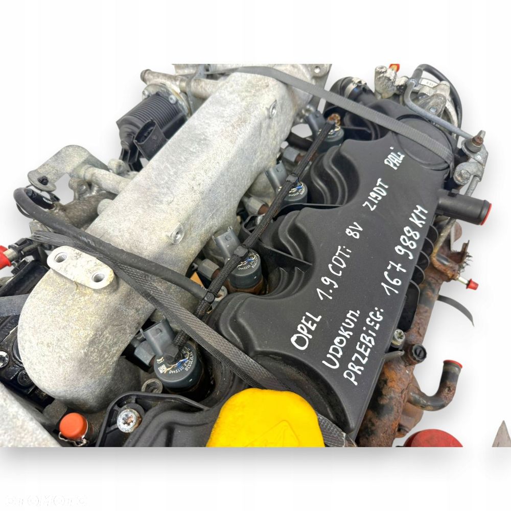 SILNIK Z19DT Saab 93 9-3 II 1.9 TiD 120KM diesel kompletny 163 988km - 9