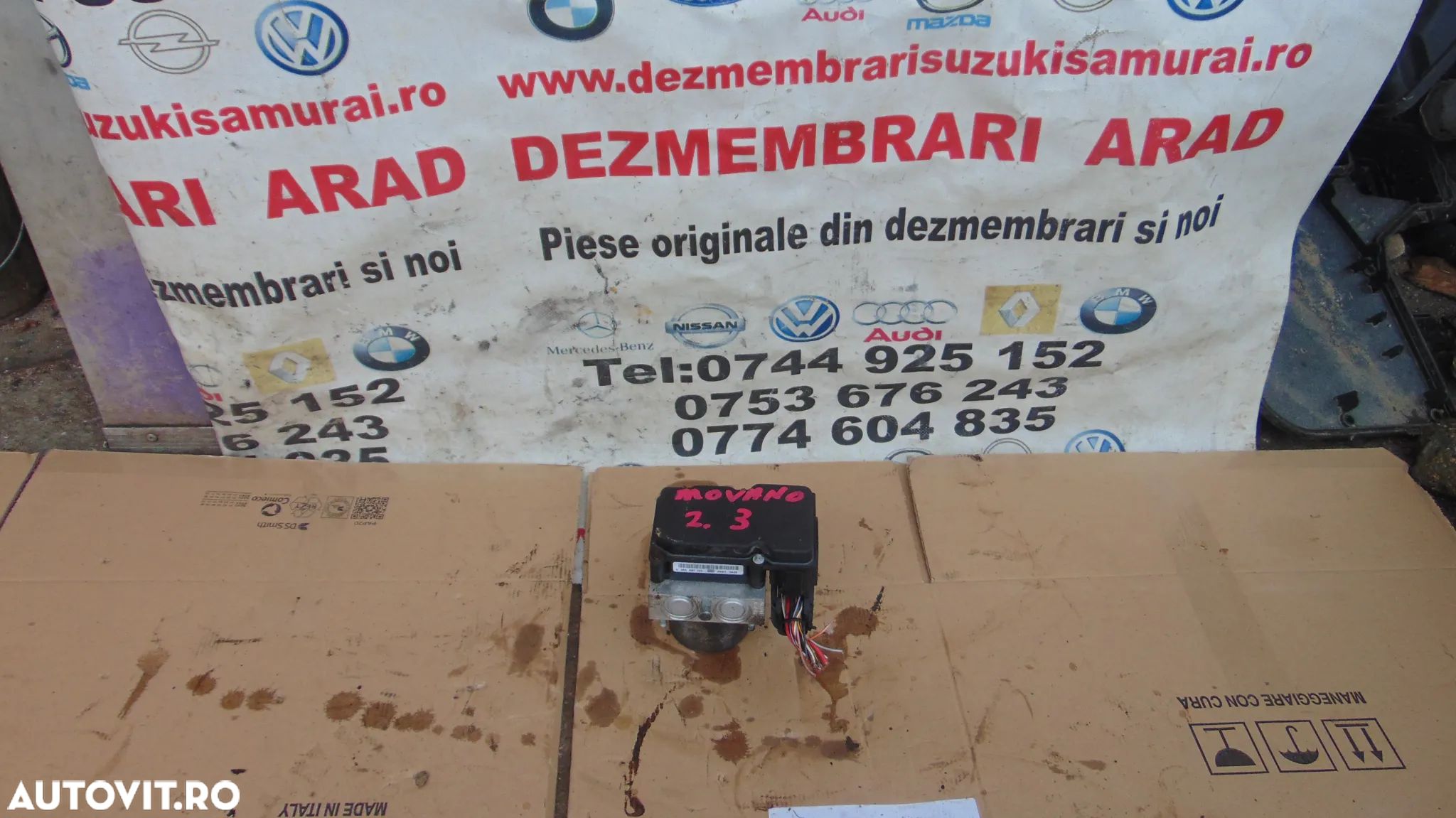 Modul abs Renault Master Opel Movano 2010-2016 pompa ecu abs calculator abs dezmembrez - 1