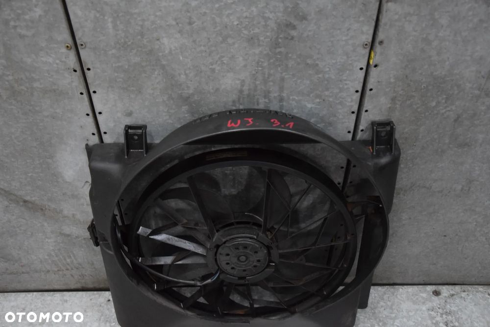 JEEP GRAND CHEROKEE WJ 3.1 TD OSŁONA CHŁODNICY  WENTYLATOR OBUDOWA KPL. - 2