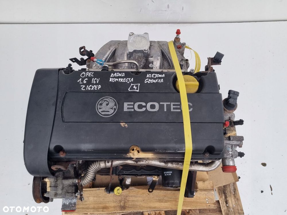 SILNIK KOMPLET Opel Astra II G 1.6 16V klejona głowica Z16XEP - 12