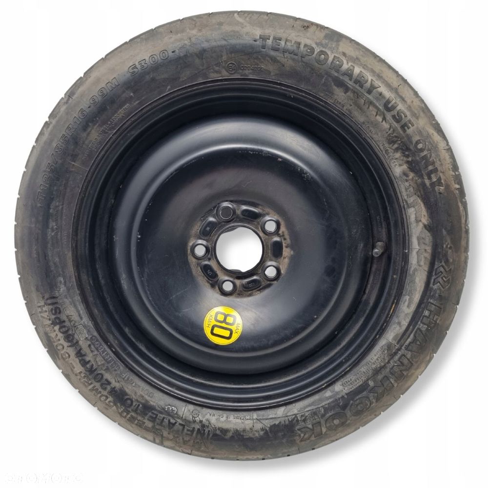 KOŁO DOJAZDOWE ZAPASOWE Ford C-Max Focus Mk2 II 125/85 R16 5x108 1S71MH - 1