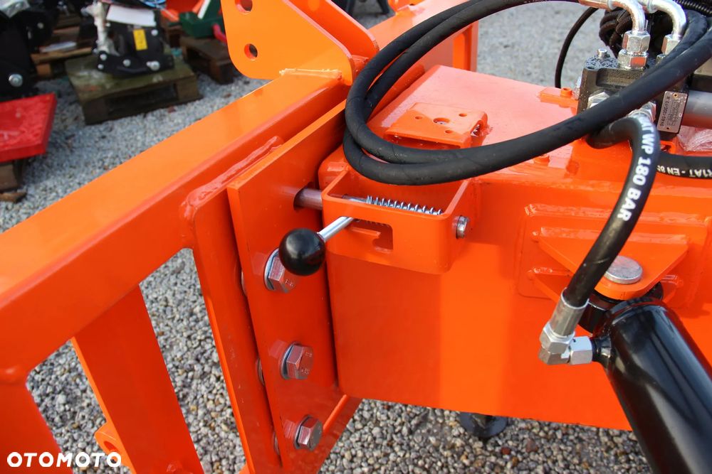 Pług śnieżny składany standard  kat. II Metal- Technik pługi do sniegu - 6