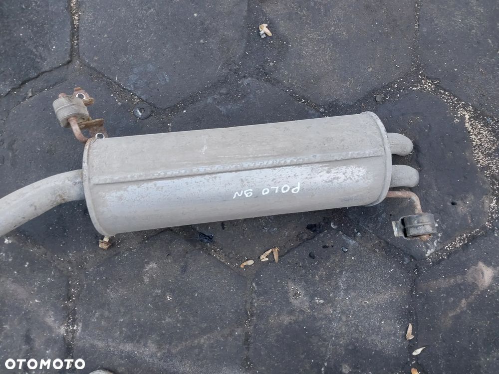 Tłumik końcowy wydech Skoda Fabia Volkswagen Polo IV 9N 1.4 1.9 TDI Hatchback wydech - 2