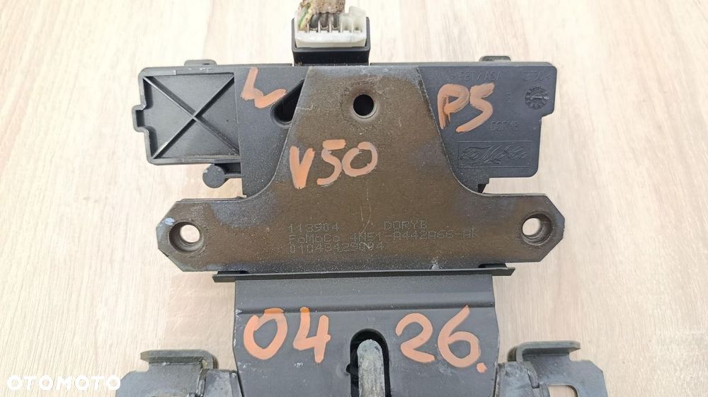 ZAMEK TYLNEJ KLAPY TYŁ ZATRZASK VOLVO V50 4N51-A442A66-AK - 3