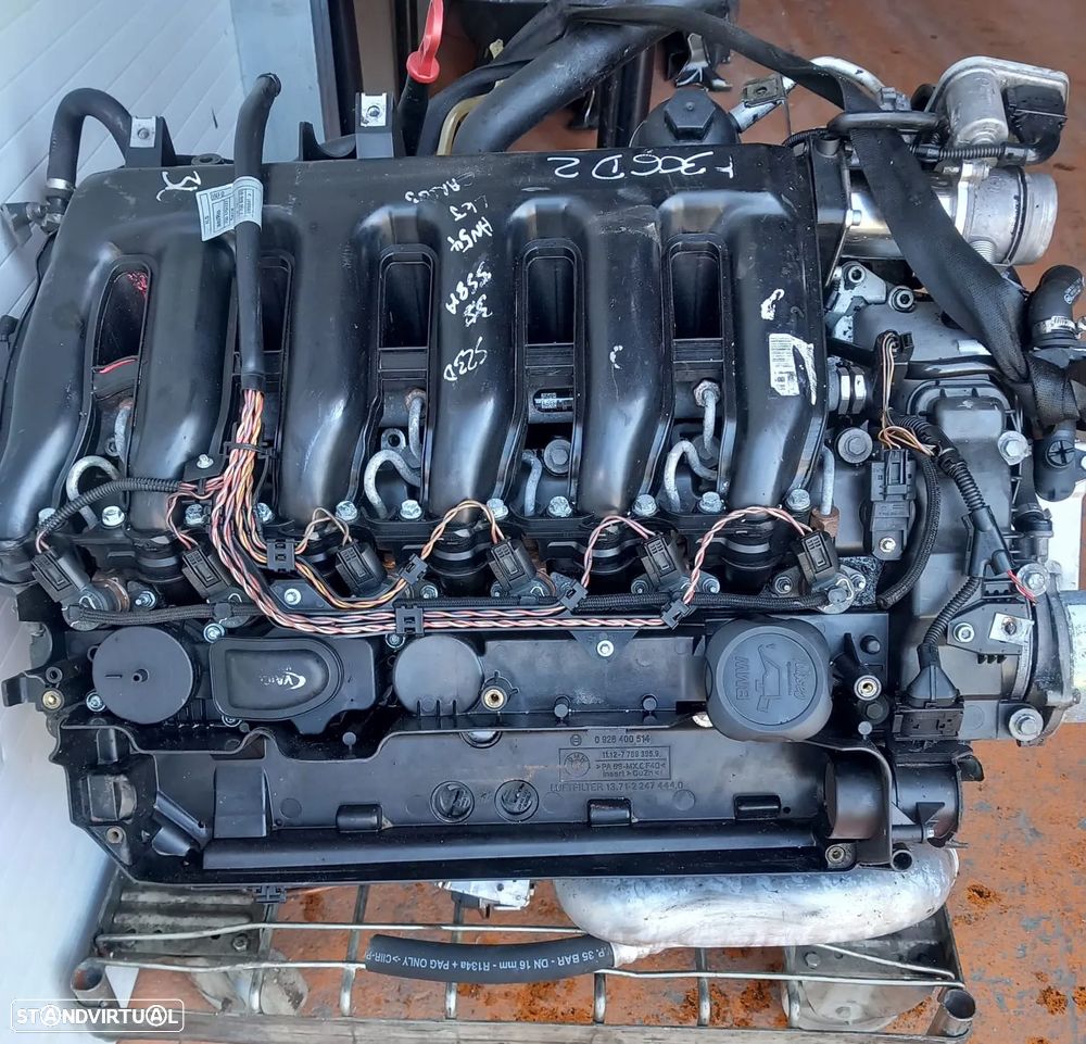 Motor BMW 5 530D E60 3.0D Ref: 306D2 - 2