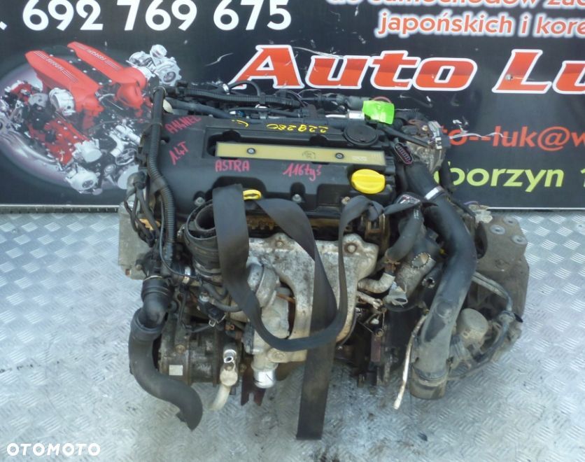 SILNIK KOMPLETNY OPEL ASTRA 1.4T A14NEL 116 TYS