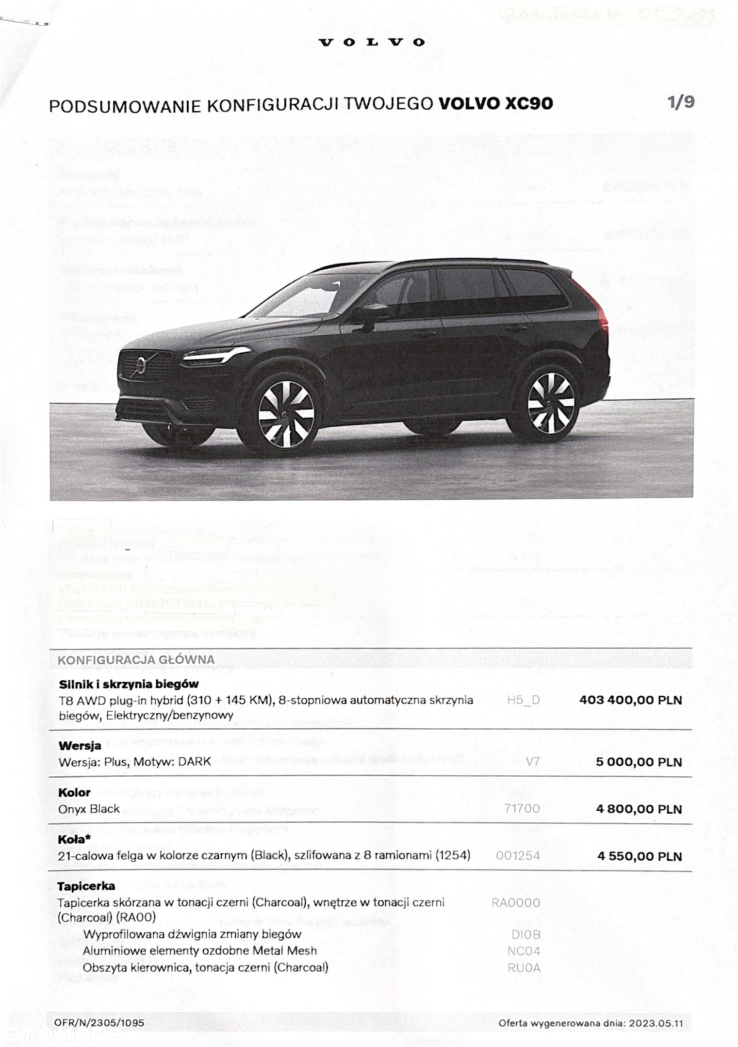 Volvo XC 90 T8 AWD Plug-In Hybrid Plus Dark 7os - 33