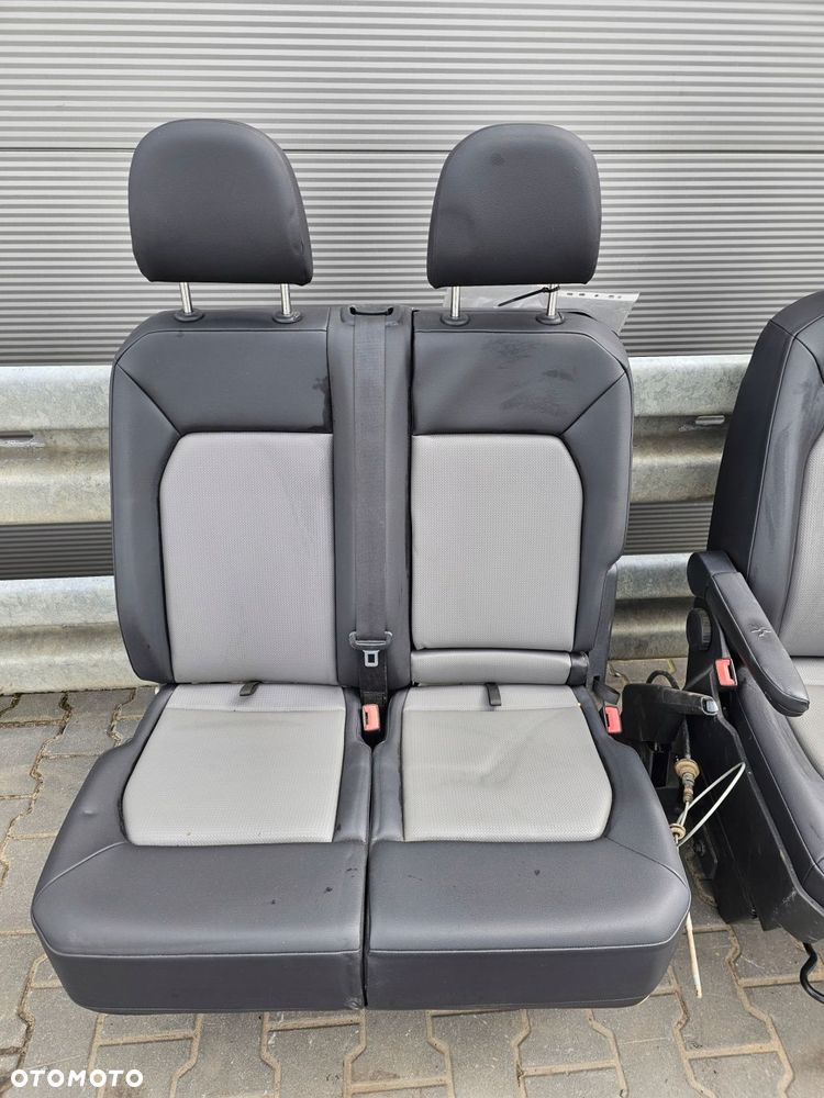 vw crafter ii man tge ławka kanapa dwójka fotel pasażera skóra europa - 1