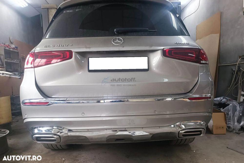 Pachet exterior + praguri electrice compatibil cu Mercedes GLS X167 (2020+) MBH Design - 6