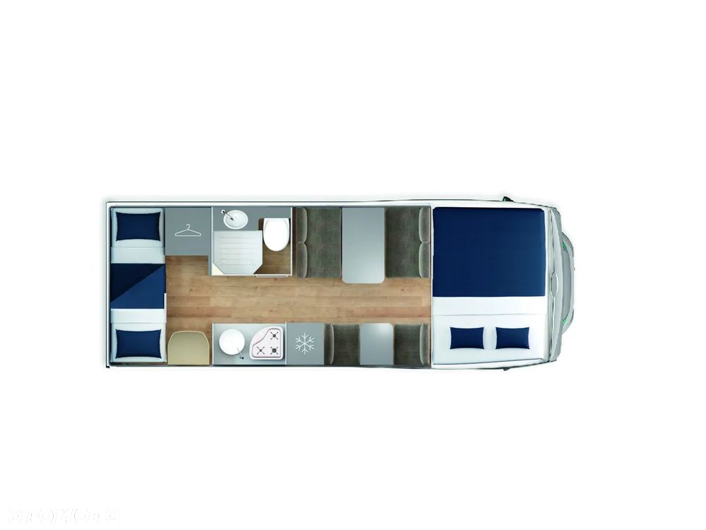 Giottiline SIENA 435 7 OSOBOWA ALKOWA SALON PL I WŁAŚCICIEL CITROEN JUMPER RAPIDO GR. - 2