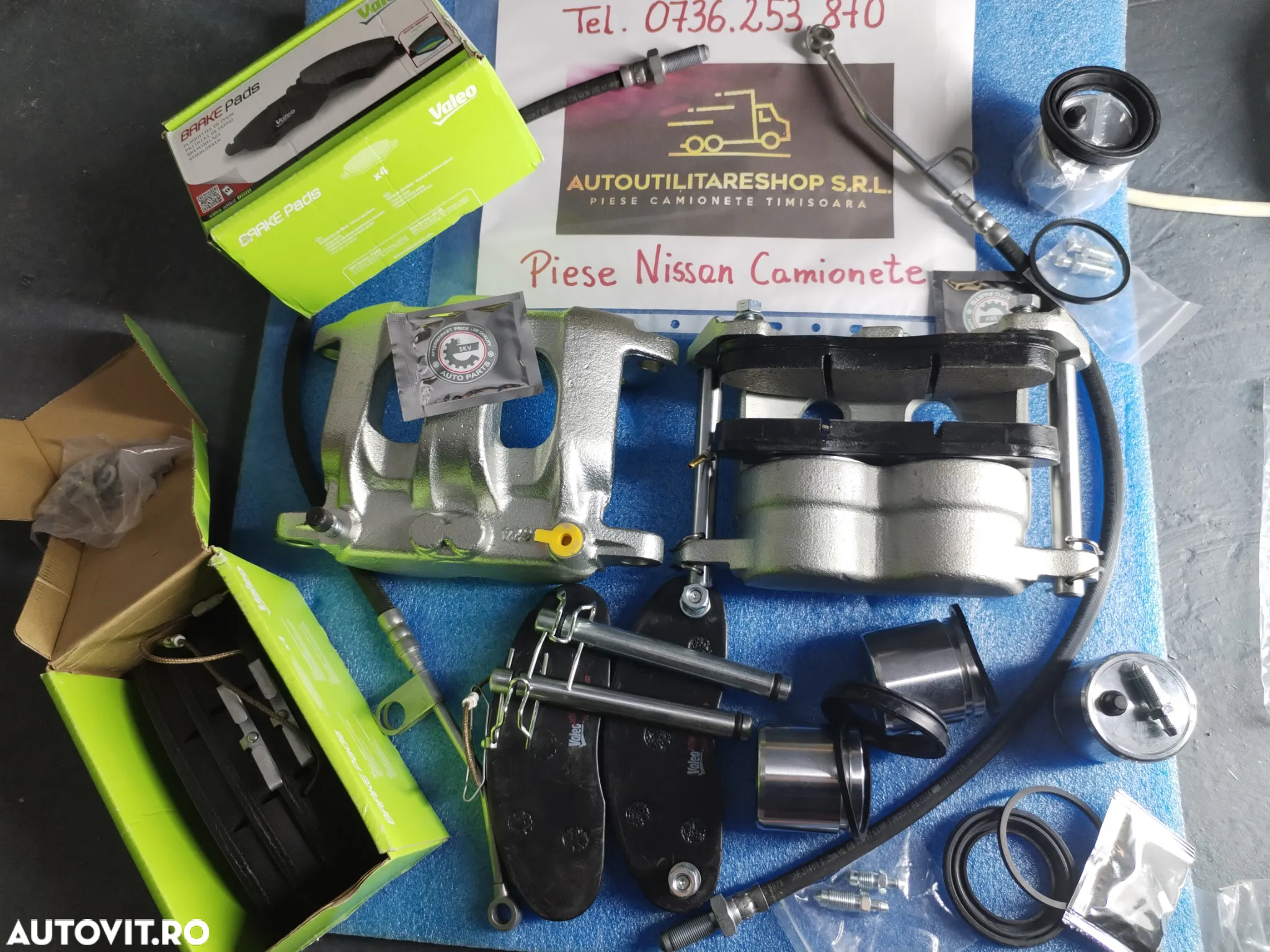 FAR NOU NISSAN ECO-T.100 L35 EBRO L35-08 L35-09 L35-085 FARURI PROIECTOARE PIESE 01500731-2  01500730-2 - 30