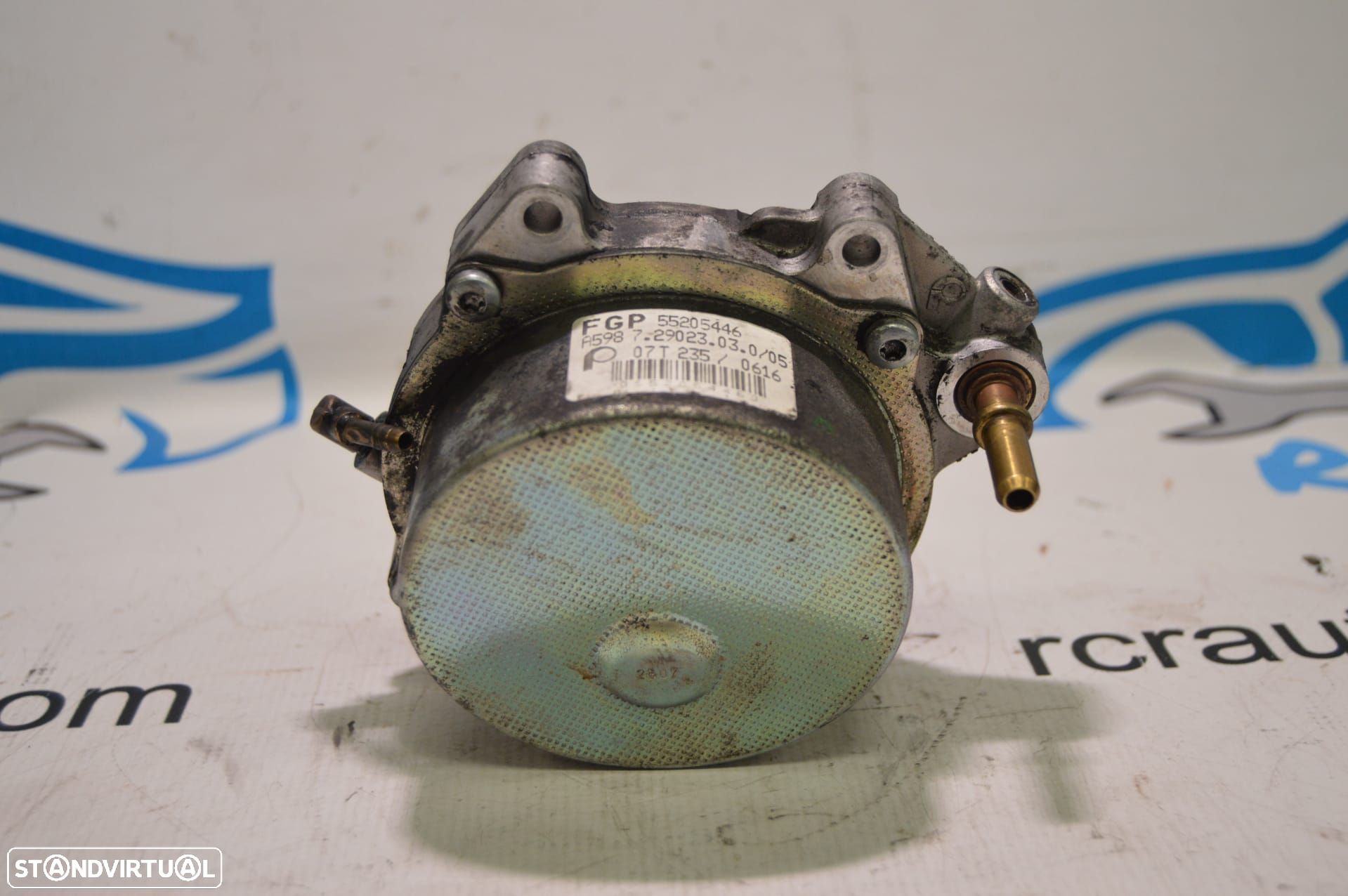 BOMBA PRESSÃO TRAVÕES DEPRESSOR TRAVAGEM VÁCUO 55205446 ALFA ROMEO 159 2.4 JTDM 200CV 939A3000 OPEL INSIGNIA A FIAT BRAVO II 2 MK2 - 1