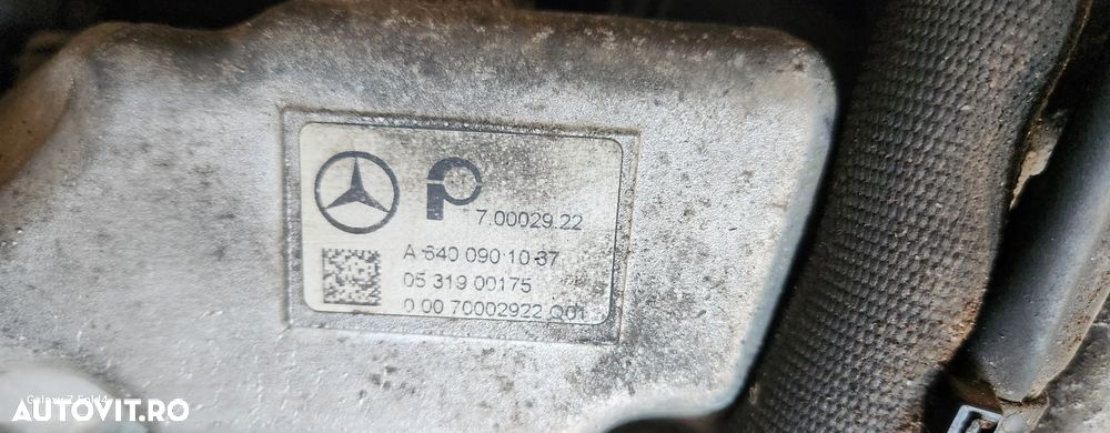 MOTOR DEZECHIPAT MERCEDES B CLASS W245, 2005, 2.0 CDI AUTOMAT, 109 CP, COD MOTOR OM 640 - 4