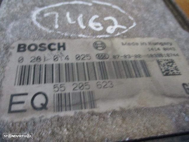 Centralina 55205623 02810140258273052371 899985201 OPEL ASTRA H 2007 1.9Cdti   5P CINZA ESCURO Bosch - 2