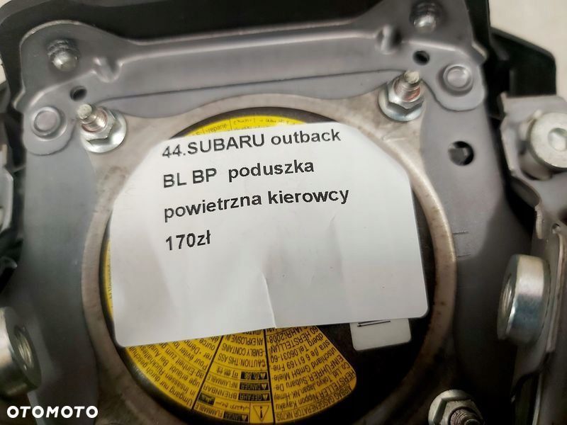 subaru outback iii bl bp poduszka airbag kierowcy - 4