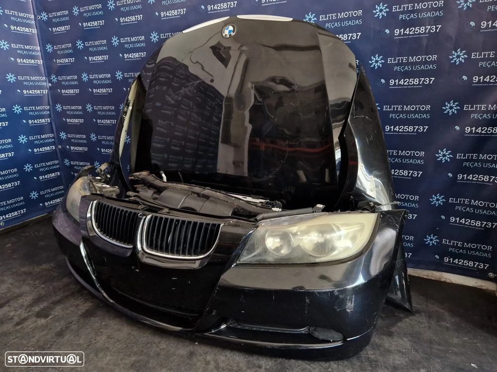 Frente completa usada BMW E90 E91 320D capot parachoques guardalamas oticas radiador 318d - 1
