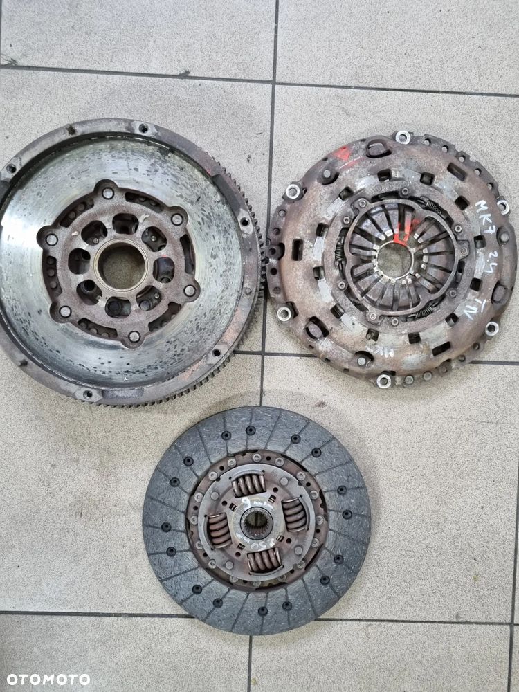 SPRZĘGŁO TARCZA DOCISK KOŁO DWUMASOWE FORD TRANSIT MK7 2.4 TYŁ NAPĘD  06+ - 1