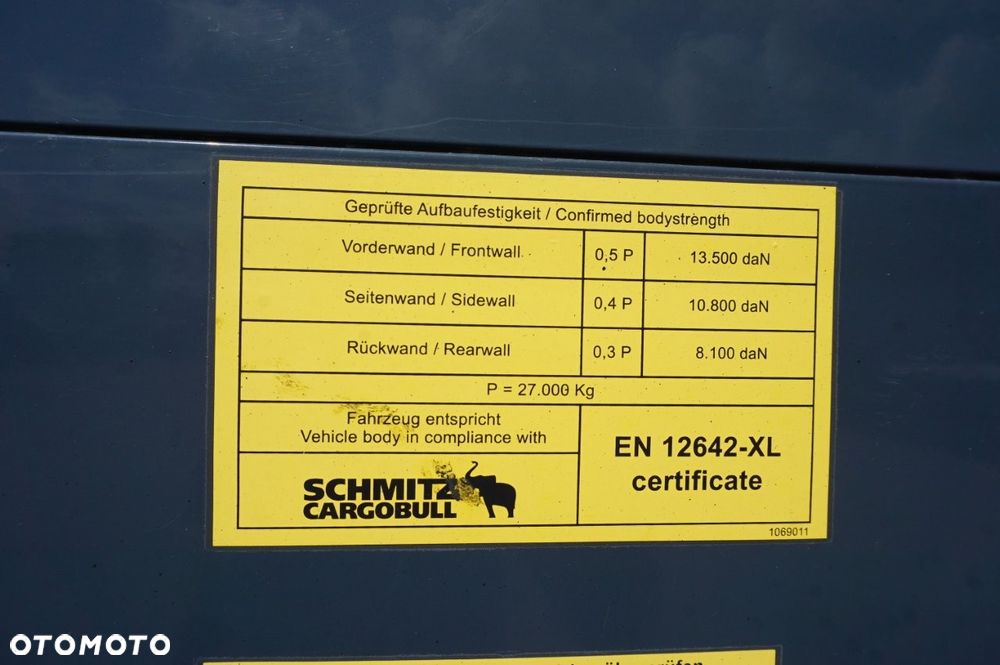Schmitz Cargobull FIRANA DACH PODNOSZONY * 2019 * - 14