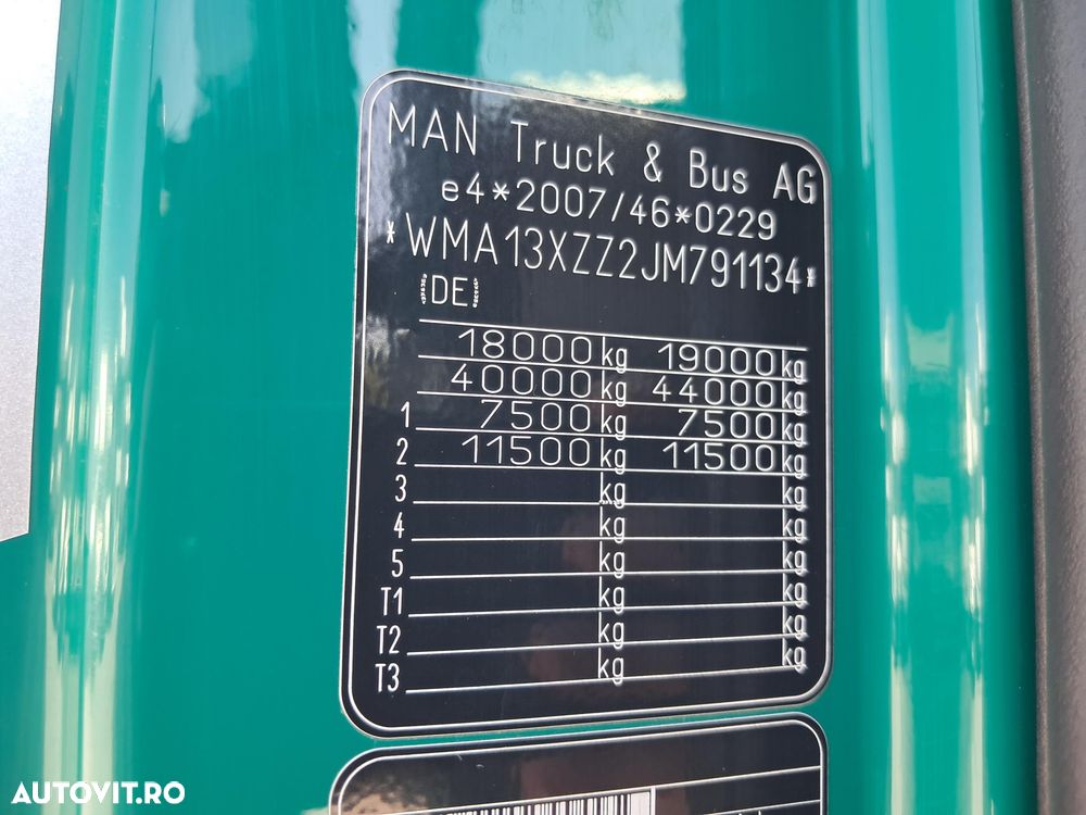 MAN TGX 18.500 XXL MEGA 500CP EURO 6 AUTOMAT - 29