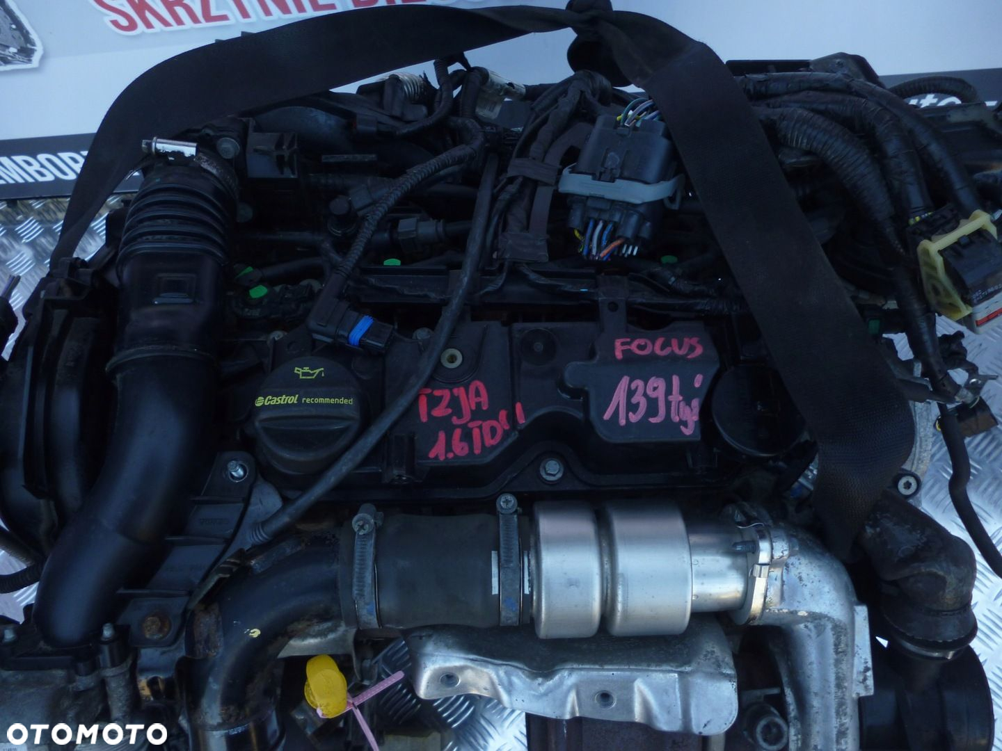 SILNIK KOMPLETNY FORD FOCUS 1.6 TDCI 8V TZJA 139 TYS - 2