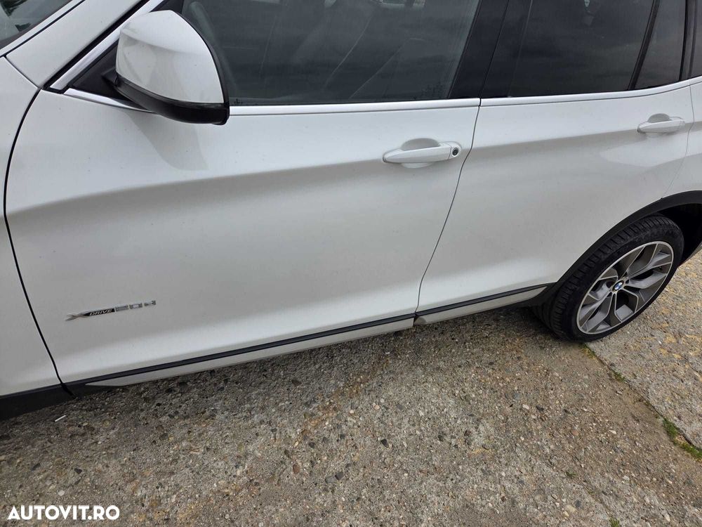 Usa stanga fata spate BMW X3 F25 xline facelift LCI culoare alpinweiss 300 alpin weiss 300 - 1