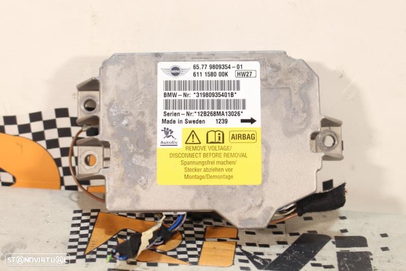 Centralina De Airbags Mini Mini Clubman (R55)  9809354 / 9 809 354 / 6 - 1