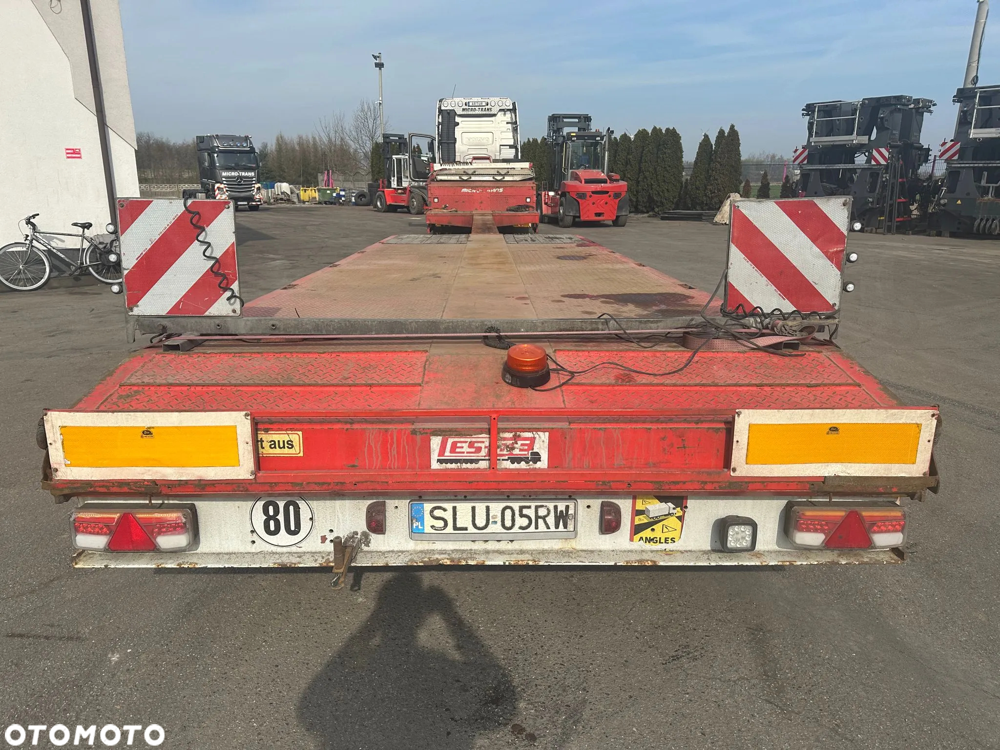 ES-GE Naczepa niskopodwoziowa ES-GE semi 4 osie - 12