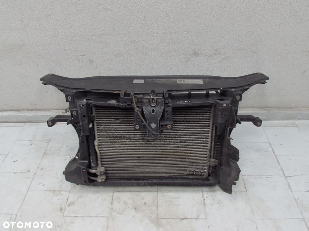 VW PASSAT B7 2.0 TDI CFFB 10-15 WZMOCNIENIE CZOLOWE PAS PRZEDNI CHLODNICE WENTYLATOR 3C0121253AR - 1