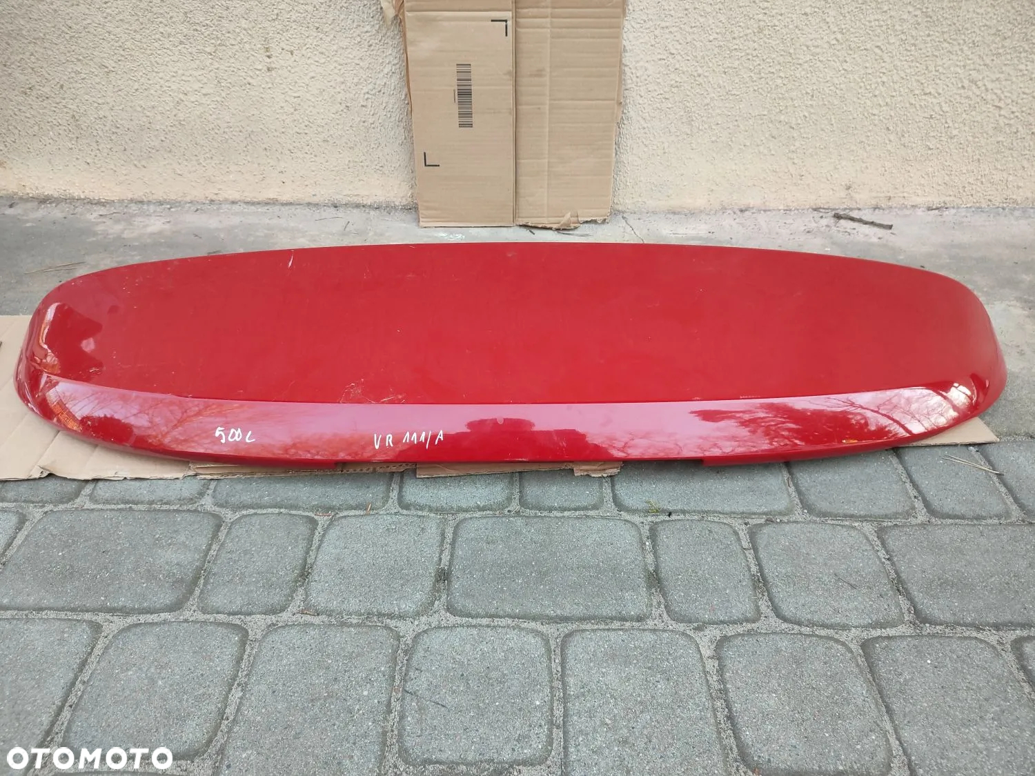 FIAT 500L Klapa bagażnika po lifcie 2018 kolor srebrny - 22