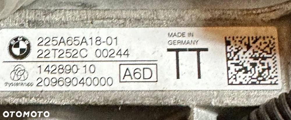 MAGLOWNICA PRZEKŁADNIA BMW 2 G42 3 G20 G21 4 G22 G23 xDrive 3210 5A65A18 TT - 2